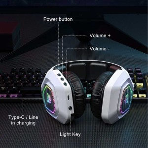 هدست گیمینگ بی سیم اونیکوما مدل B100 RGB